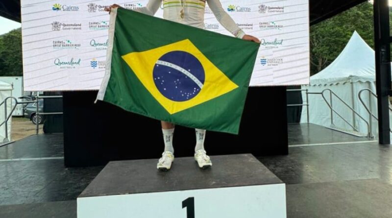 Ciclista radicado em Araxá é campeão mundial na Austrália