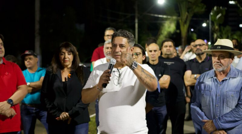 Inauguração do projeto Caminhada Iluminada