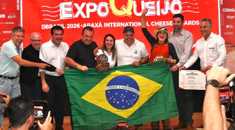 É CAMPEÃO! Na Expoqueijo Brasil 2026 o queijo de Varginha ganha o Super Ouro