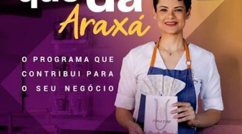 Prazo final para as inscrições no programa Vai que dá Araxá